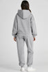 'Nyssa' Long Sleeve Hoodie and Pants Activewear Set - Celes Fashion